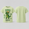 Dino Club Kids T-Shirt – Pastel Green